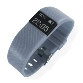PULSERA SMART GRIS + PULSOMETRO BILLOW